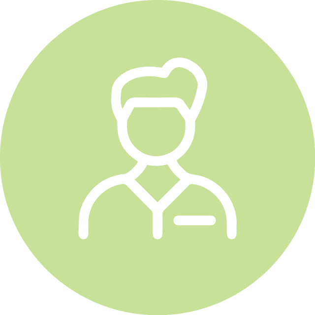dedicated care staff icon