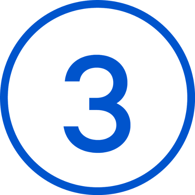 number icon 3