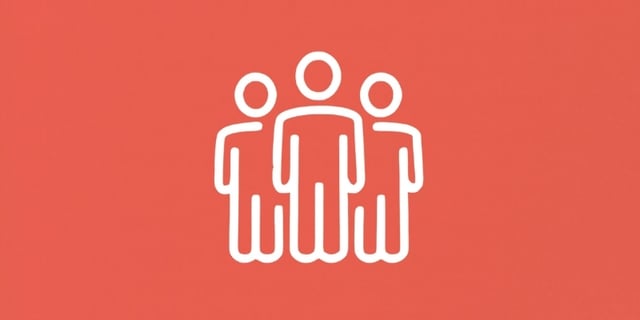 outline of people team