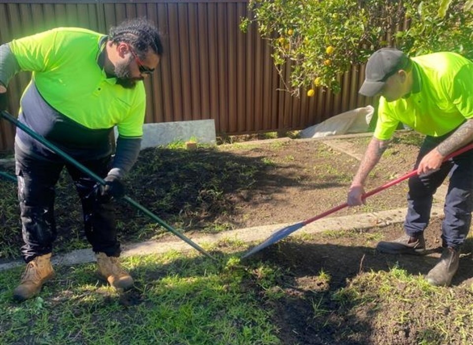 disability employees providing gardening services