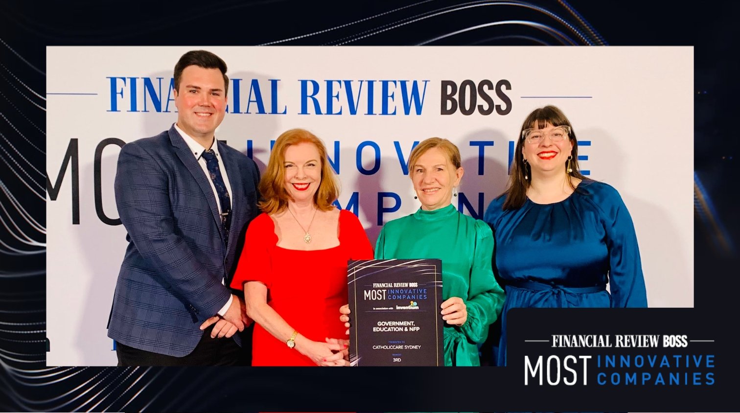 CatholicCare Sydney is one of the Most Innovative Companies in Australia and New Zealand as per Financial Review BOSS