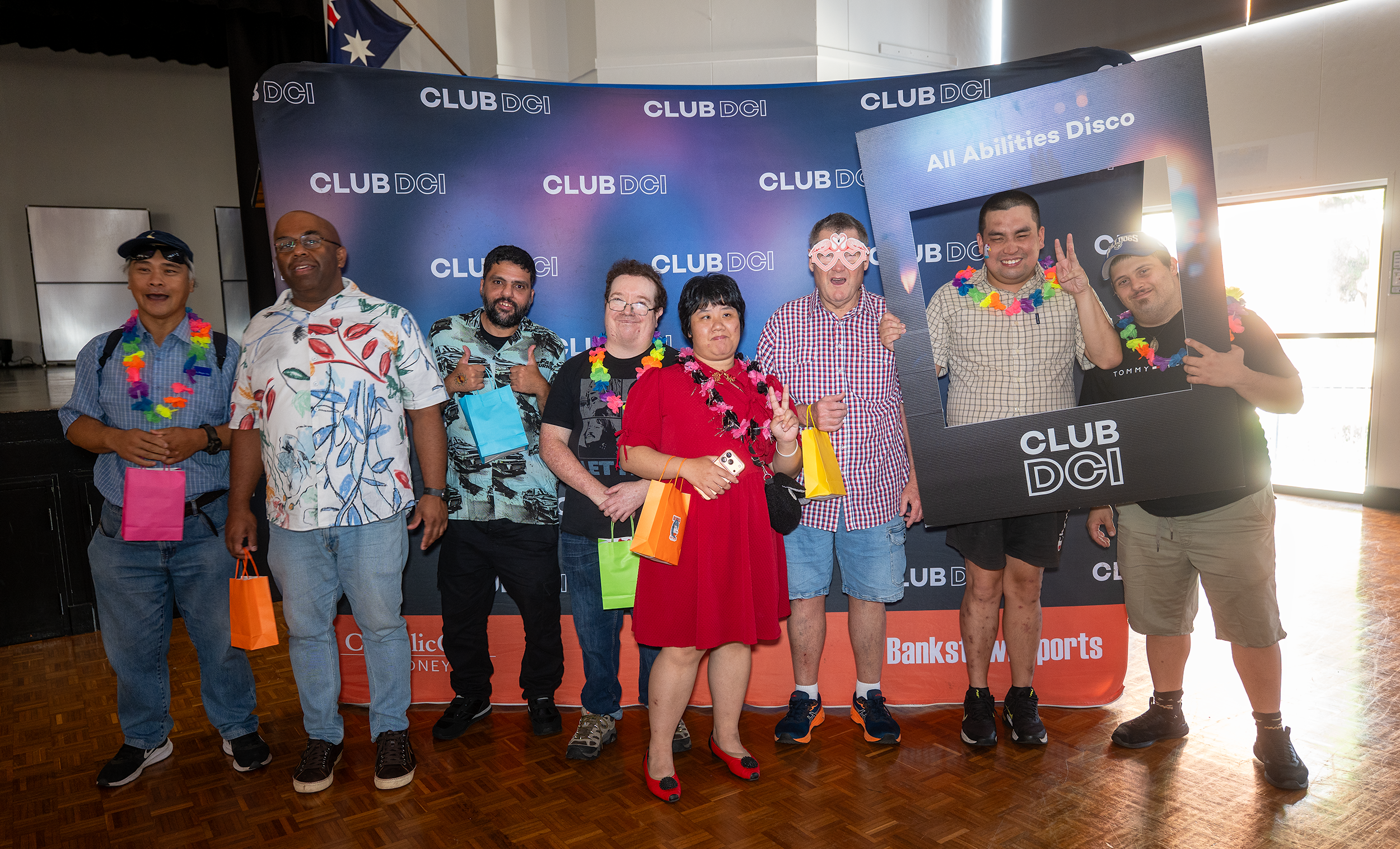 CLUB DCI ALL ABILITIES SCHOOL DISCO CATHOLICCARE SYDNEY PARTICIPANTS