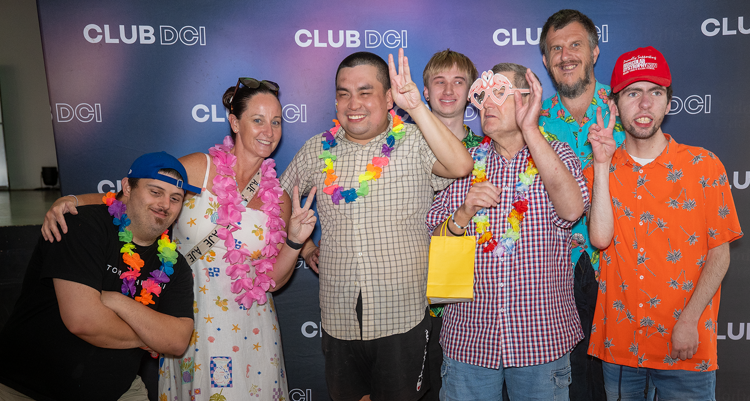 CLUB DCI ALL ABILITIES SCHOOL DISCO CATHOLICCARE SYDNEY STAFF PARTICIPANTS