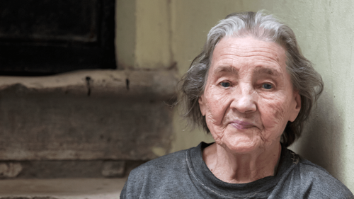 ESSC senior woman experiencing homelessness